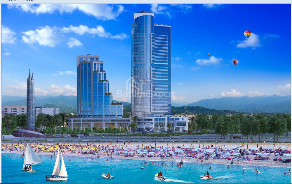شقة سكنية 41.7 متر مربع - زقاق الأبطال, Batumi, جورجيا