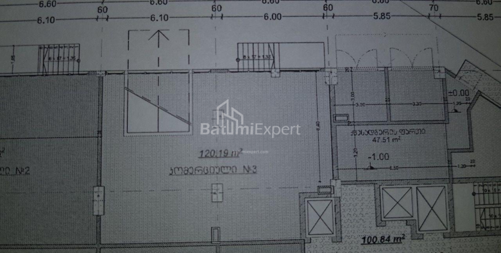 شقة سكنية 120 متر مربع - يوريفسكايا, Batumi, جورجيا