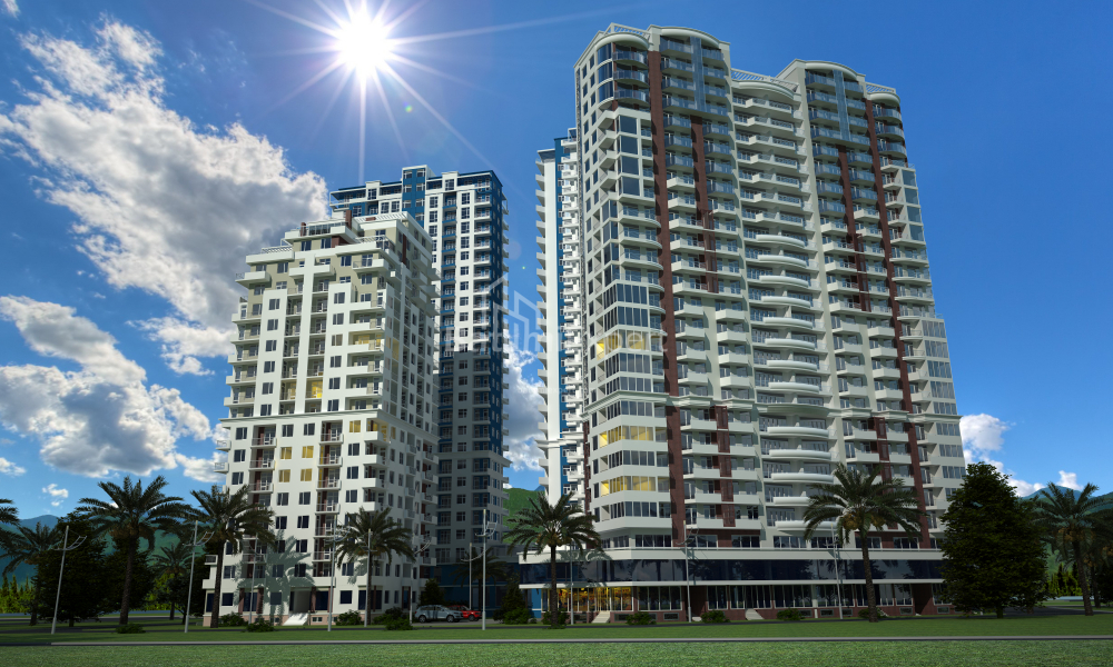 شقة سكنية 34 متر مربع - نيكو بيروسماني, Batumi, جورجيا