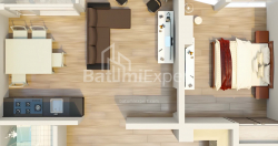 شقة سكنية 71.17 متر مربع - ميزجورتا, Chakvi, جورجيا