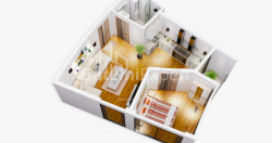 شقة سكنية 59.4 متر مربع - زقاق الأبطال, Batumi, جورجيا