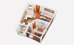 شقة سكنية 32.6 متر مربع - زقاق الأبطال, Batumi, جورجيا