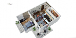 شقة سكنية 54 متر مربع - يوريفسكايا, Batumi, جورجيا