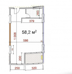 شقة سكنية 2-комн 58 m² - يوريفسكايا, Batumi