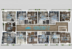 شقة سكنية 2-комн 40 m² - شريف خيمشياشفيلي, Batumi