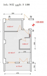 شقة سكنية 1-комн 41 m² - الكسندرا غريبويدوفا, Batumi
