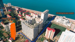 شقة سكنية 33.1 متر مربع - شالفا إيناساريدزه, Batumi, جورجيا
