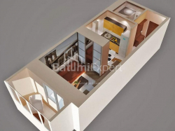 شقة سكنية 1-комн 32.8 m² - ايليا تشافتشافادزه, Batumi